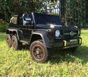 Mercedes G KLASA AMG 6x6 Auto AKUMULATOR MOTOR Elektryczny RC 2 DZIECI
