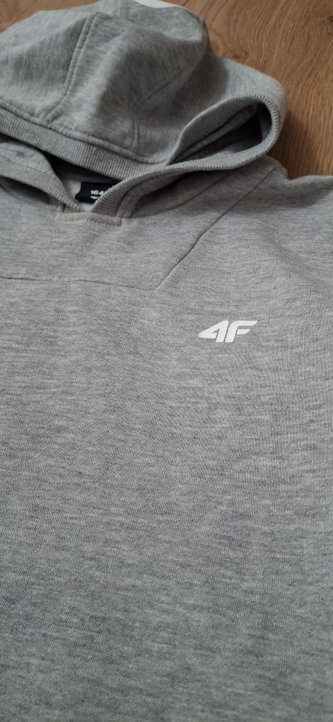 *4F* Bluza z kapturem dla dziewczynki. R.164