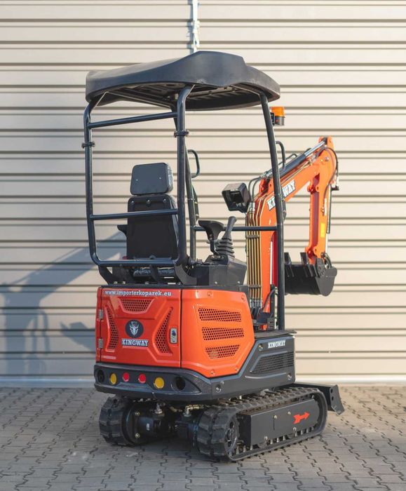 NOWA Minikoparka KINGWAY YAMA H10 - Joystick Skrętne Ramie, Model 2025