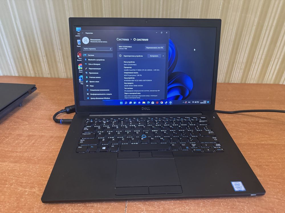 Ноутбук Dell Latitude 7490 core i7 7gen fulhd