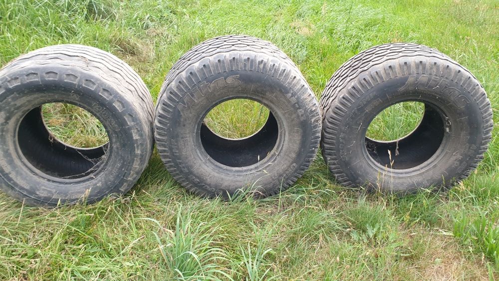 Zestaw opon rolniczych MITAS 500/50 R17  PRZYCZEPA -PRESA-ROZRZUTNIK