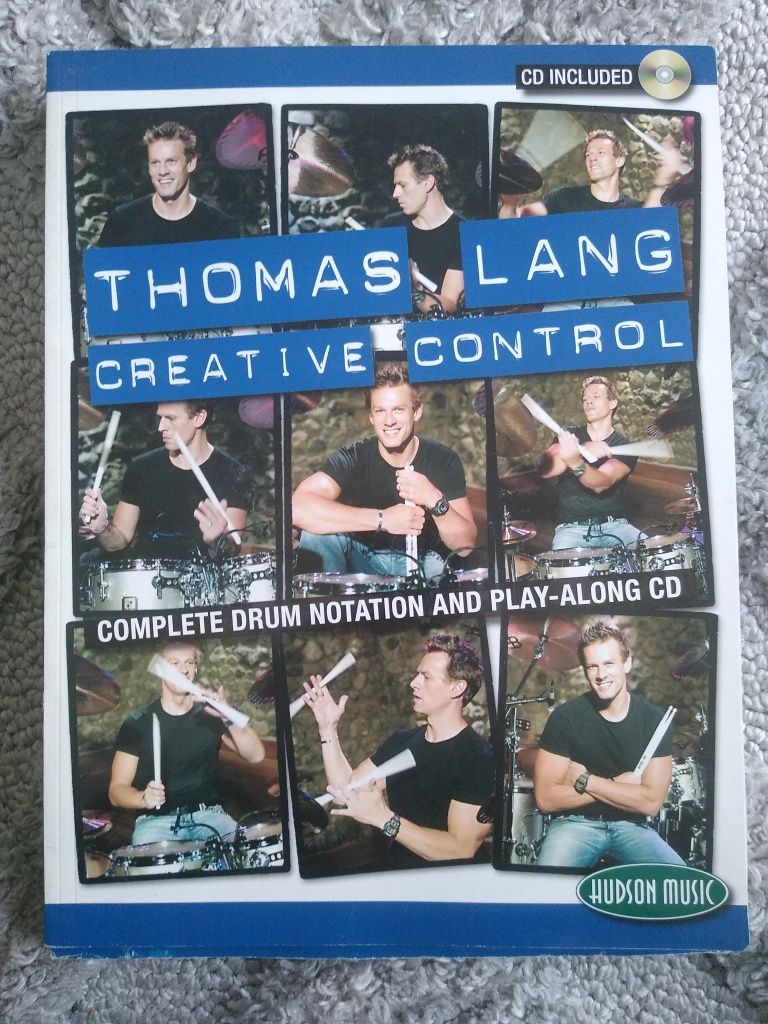 Thomas Lang - Creative Control - książka / 1xCD