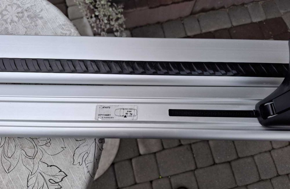 Nowy Oryginalny Bagażnik Dachowy Opel Crossland Relingi Thule WingBar