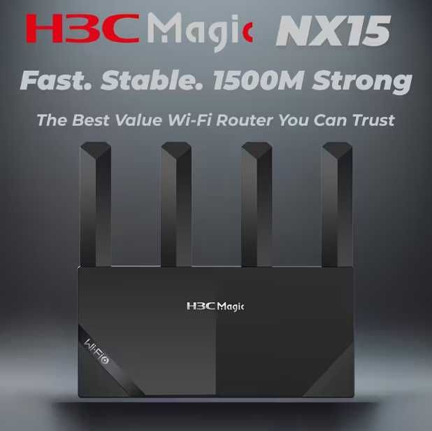 H3C Magic NX15 WiFi 6 роутер, двухдиапазонный 1500 Мбит/с