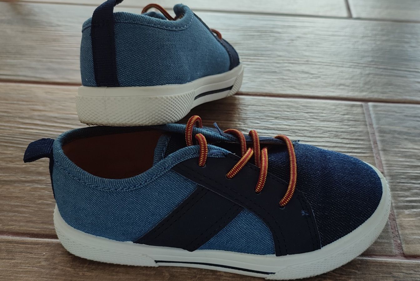 Детские сникерсы кроссовки 16 см Carter's кеды Denim Sneakers