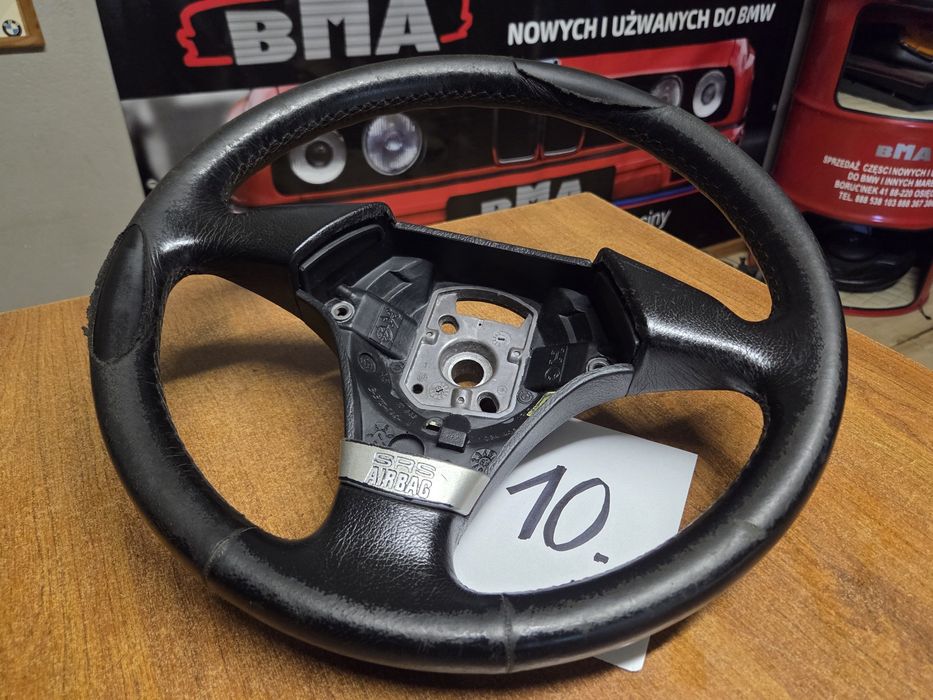 BMW E46 Kierownica Trójramienna SRSAirBag 1.094408 Sportowa Skóra nr10