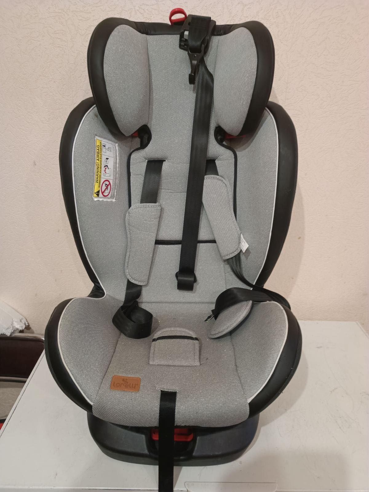 Автокрісло Lorelli Nebula Isofix Grey Crowns 0-36 кг