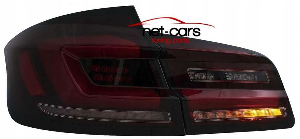 Lampy tylne BMW 5 F10 M5 -17 Neon LED wzór G30 Black