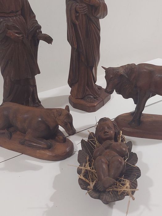 Presépio em madeira