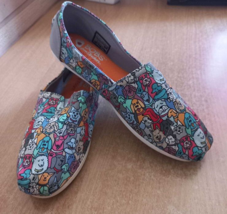 Сліпони Bobs тканинна, memory foam