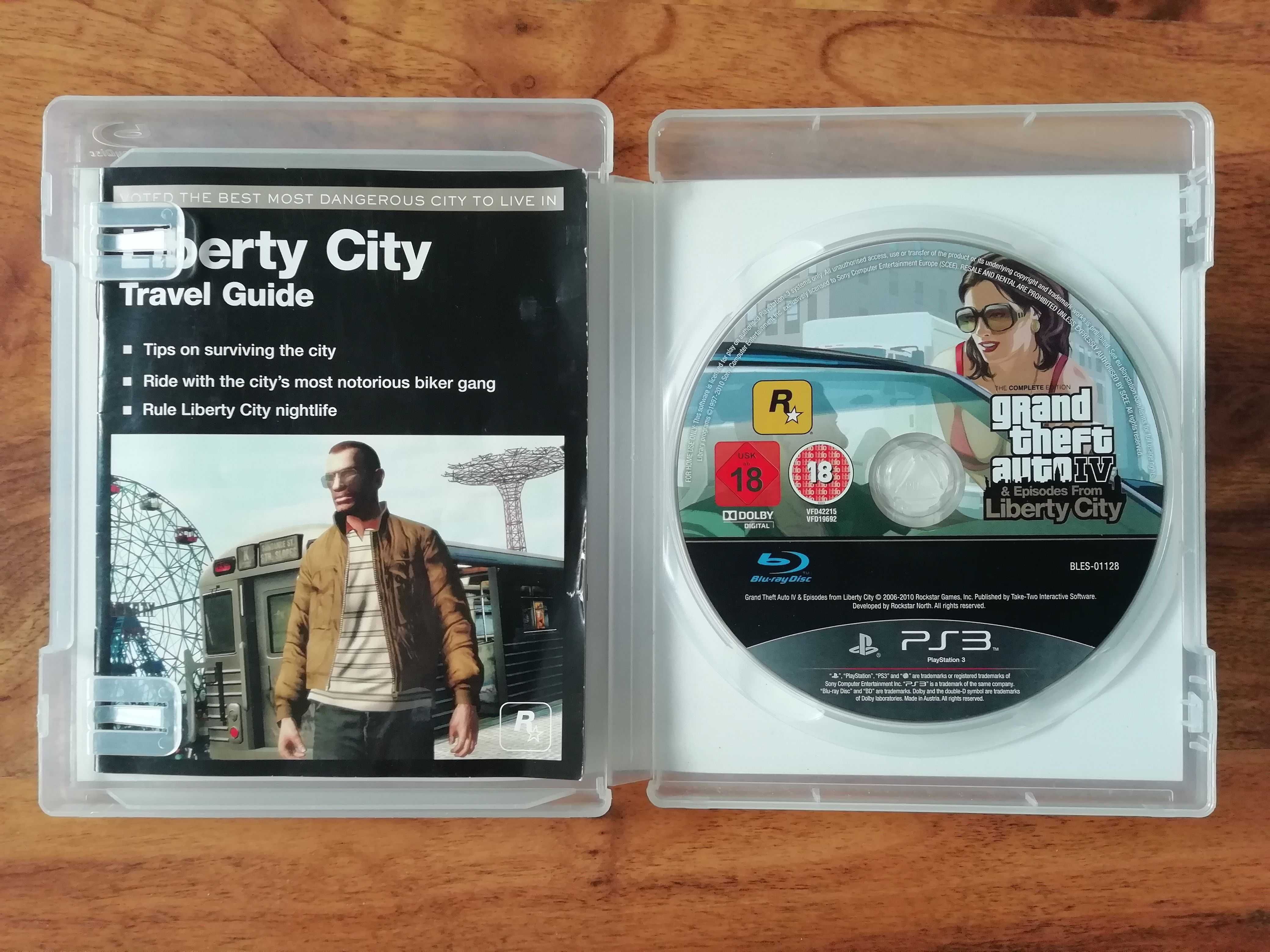 Grand Theft Auto IV GTA 4 complete edition PS3