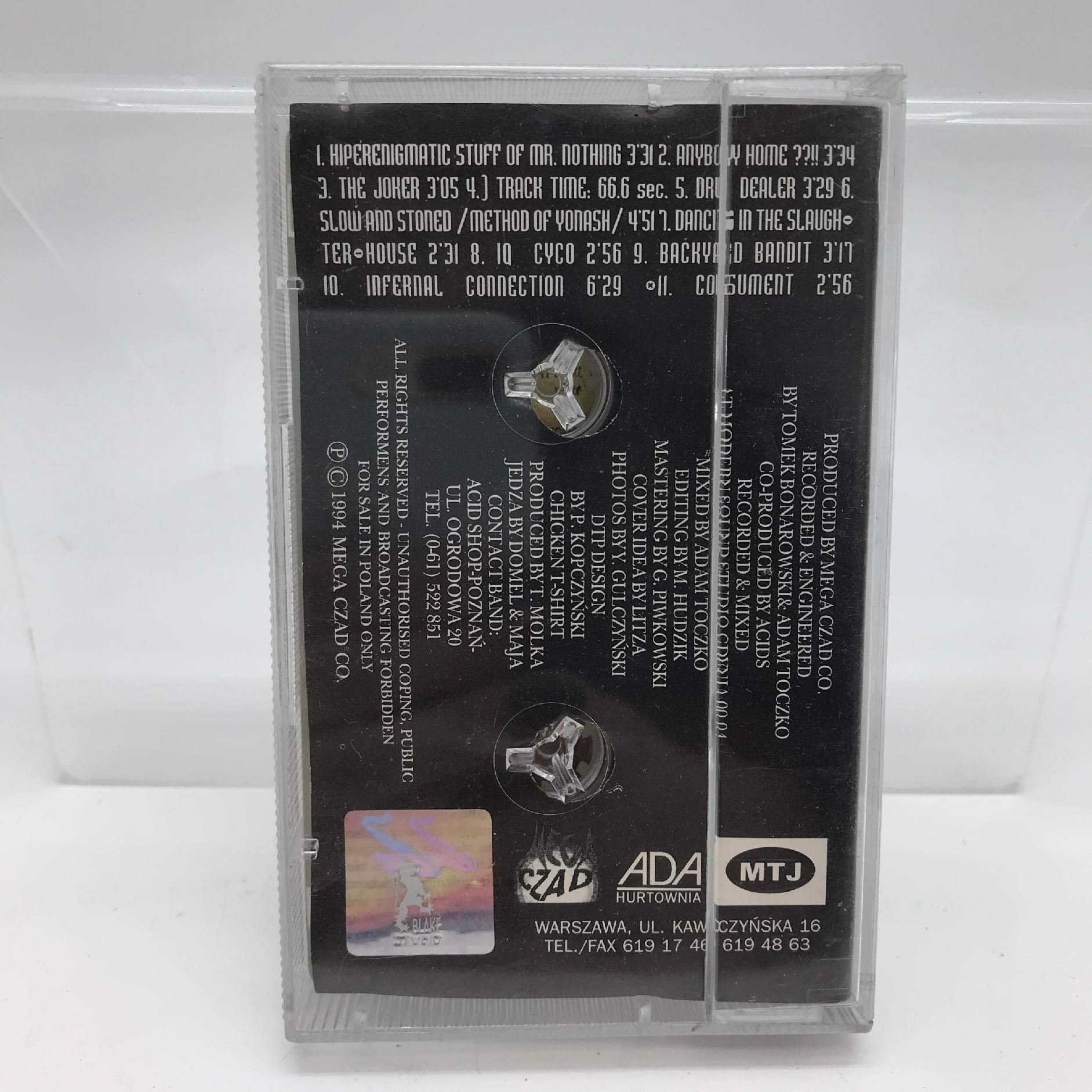 kaseta - acid drinkers - infernal connection 1994