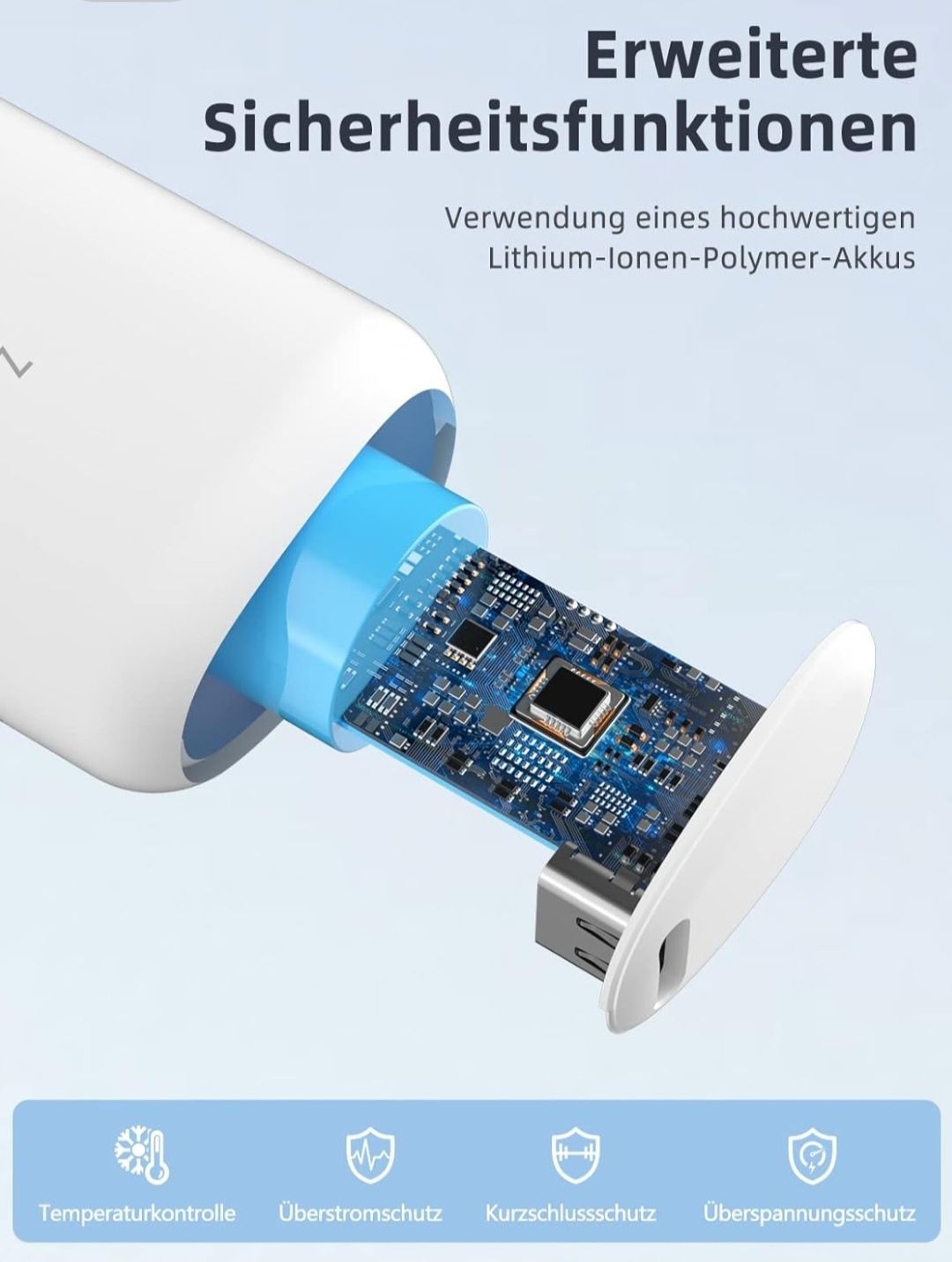 NIKYPJ Powerbank z wyświetlaczem LED