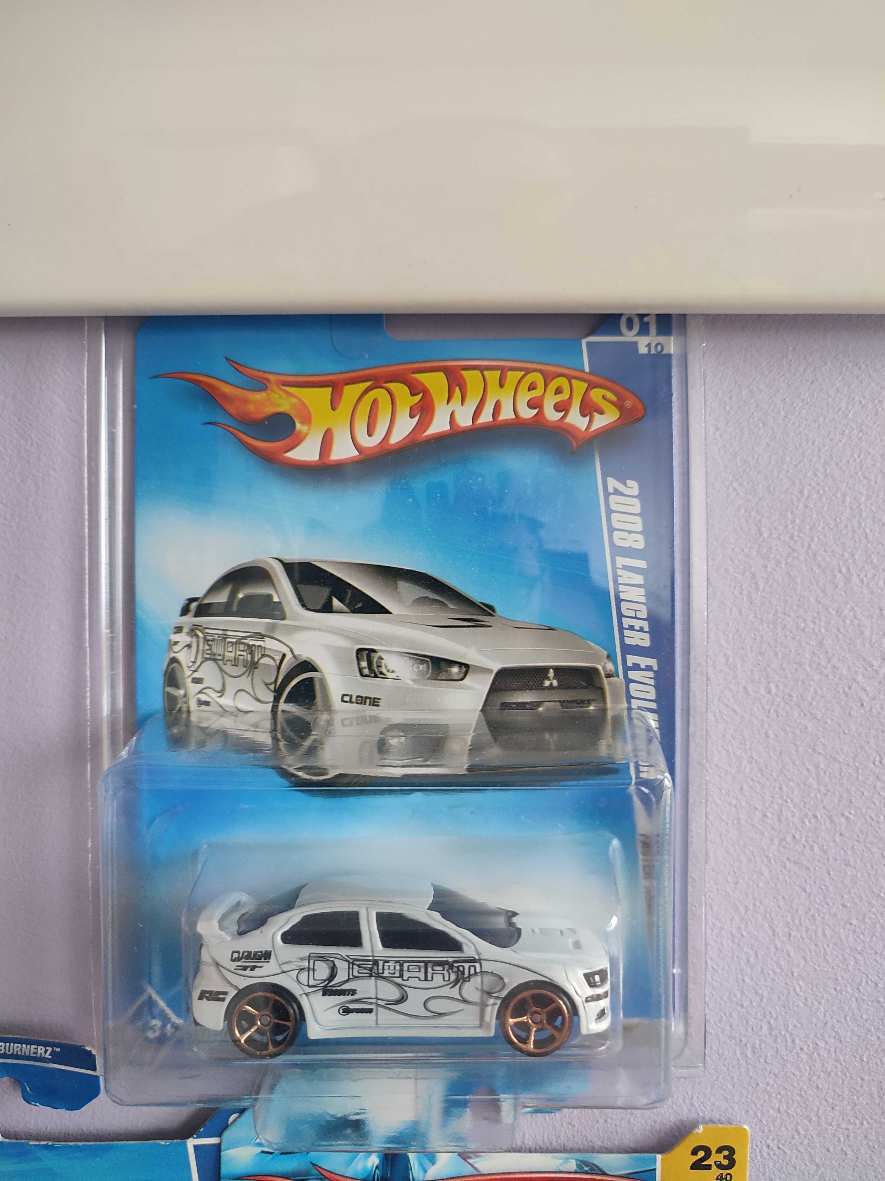 kolekcja hotwheels i samochodów Mitsubishi Lancer