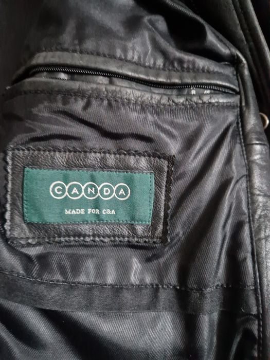 Kurtka skórzana męska c&a XL/XXL