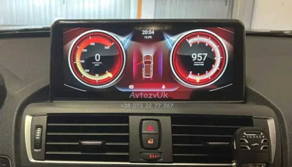 Дисплей BMW 1 2 F20 F22 F23 F87 F45 F46 Gran Tourer Android 14 CarPlay