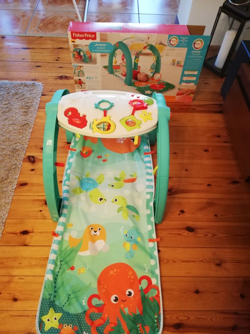 Mata aktywizująca Fisher price 4 w 1 muzyczny ocean