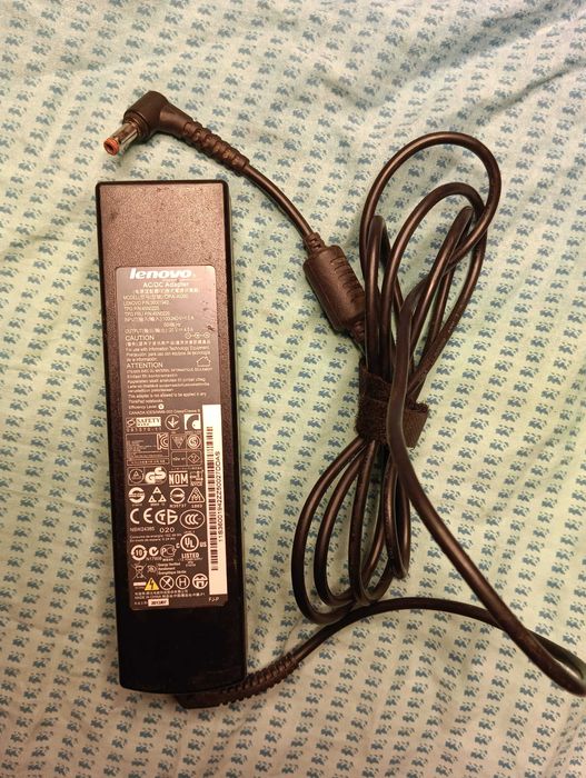 Зарядное блок живлення до ноутбука Lenovo 20V 4.5A 90W (5.5×2.5mm)