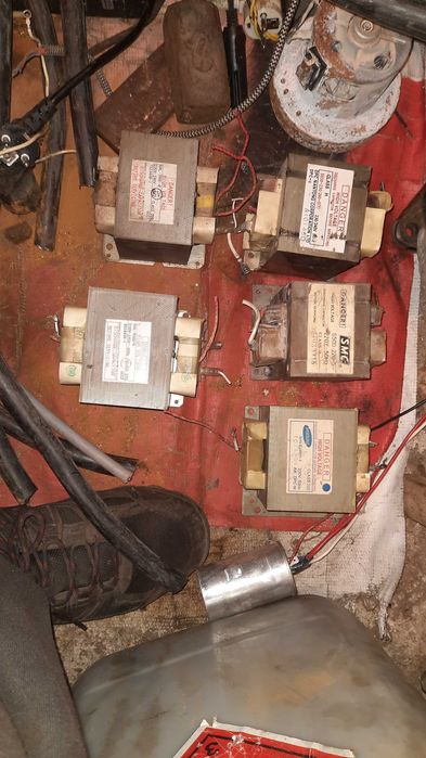 Transformatory z mikrofalówek