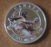 10 Долларов Канада 2013 Цветная Сувенир