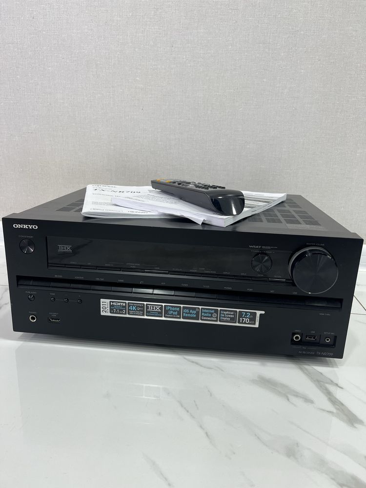 AV Ресивер - Onkyo TX-NR 709 / под ремонт