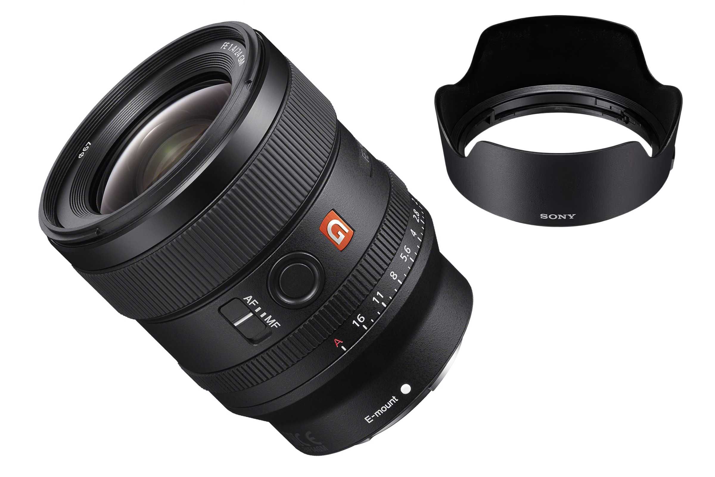 Obiektyw Sony FE 24 mm f/1.4 GM + osłona i etui | Jak nowy!