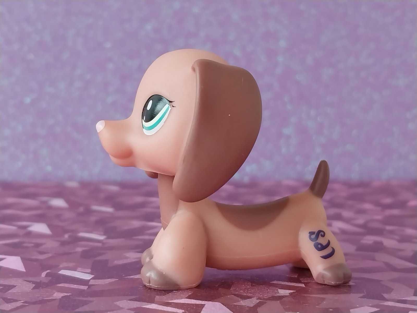 LPS Littlest pet shop лпс петшоп пет шоп игрушка собака такса #2046