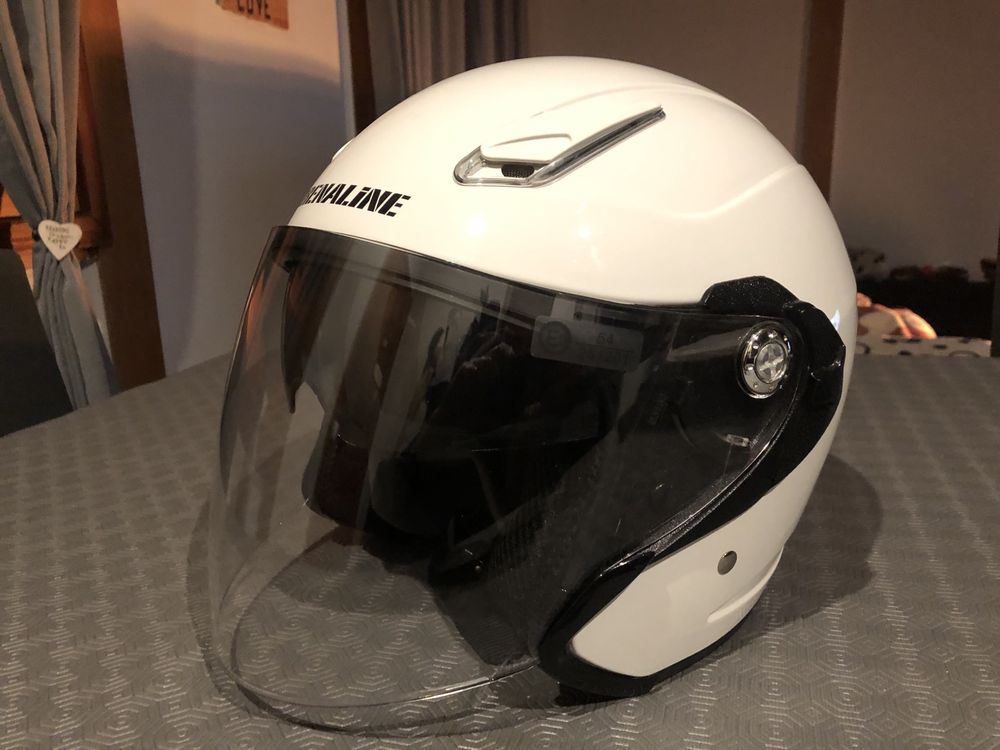 Capacete Drenaline + casaco