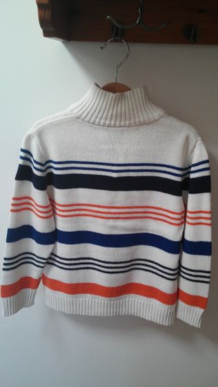 sweterek sweter w paseczki 116