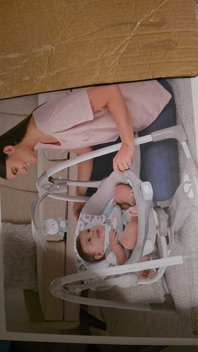 huśtawka hybrydowa / leżaczek / bujaczek Bright Starts Ingenuity