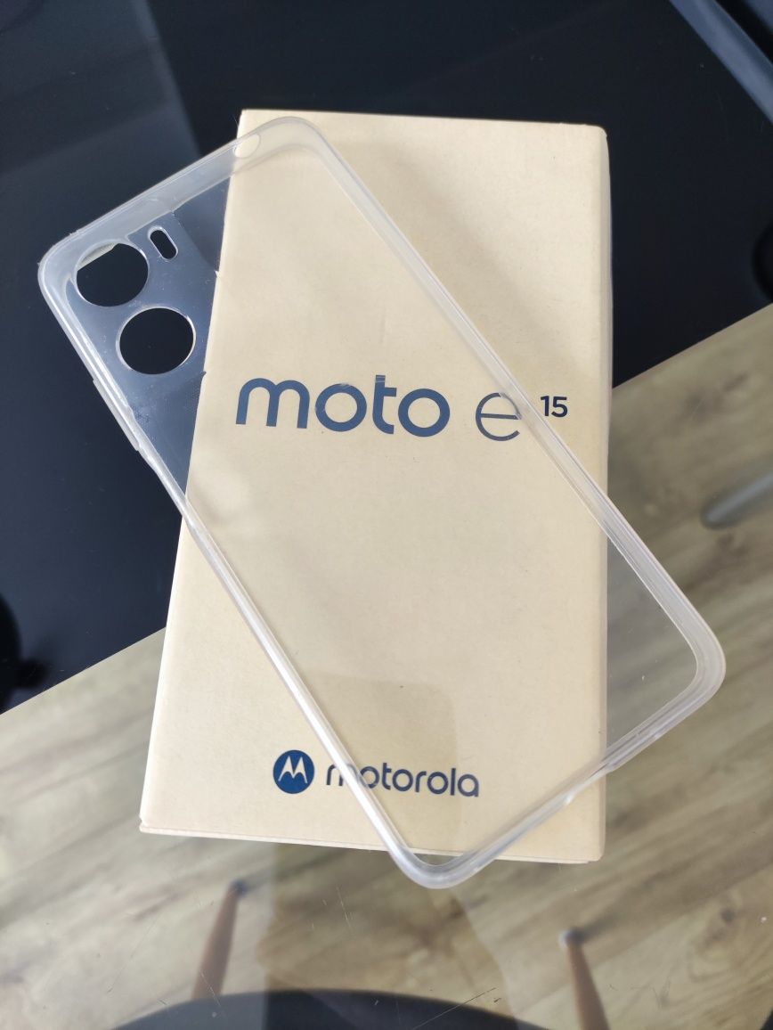 Etui Motorola Moto e15 case pokrowiec