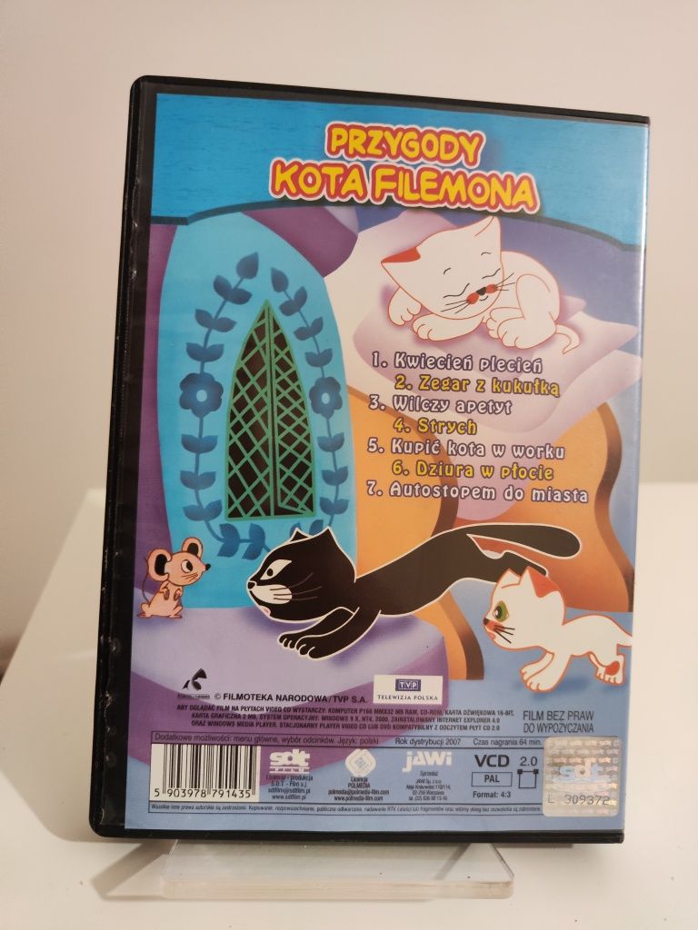 Przygody Kota Filemona Kwiecień plecień - płyta VCD