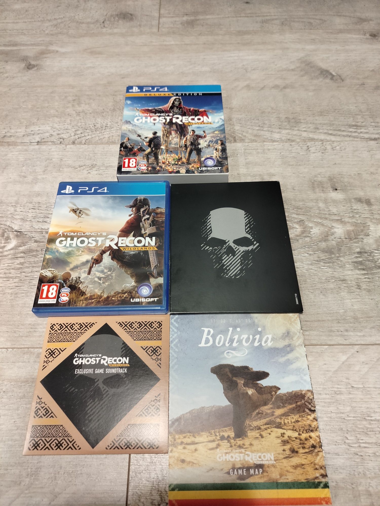 Gra tom clancy's ghost recon Wildlands deluxe edition ps4