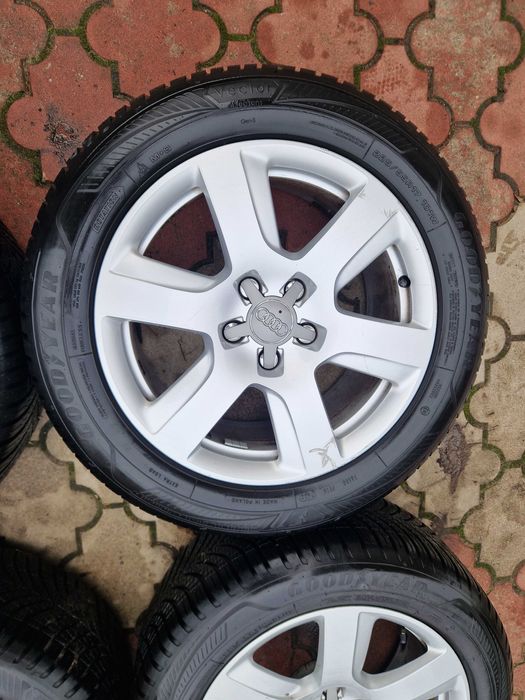 Koła WIELOSEZONOWE Audi A6 C7 C6 225/55/17 GOODYEAR jak nowe