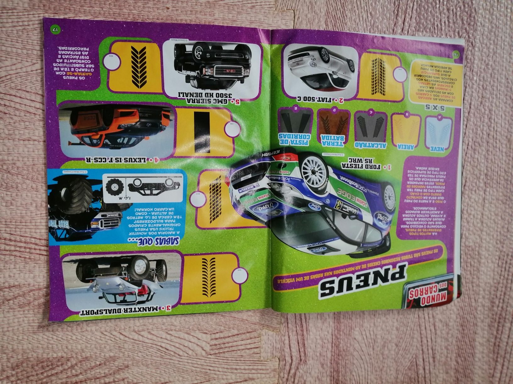 Revistas da Disney Pixar Cars (ler descrição)