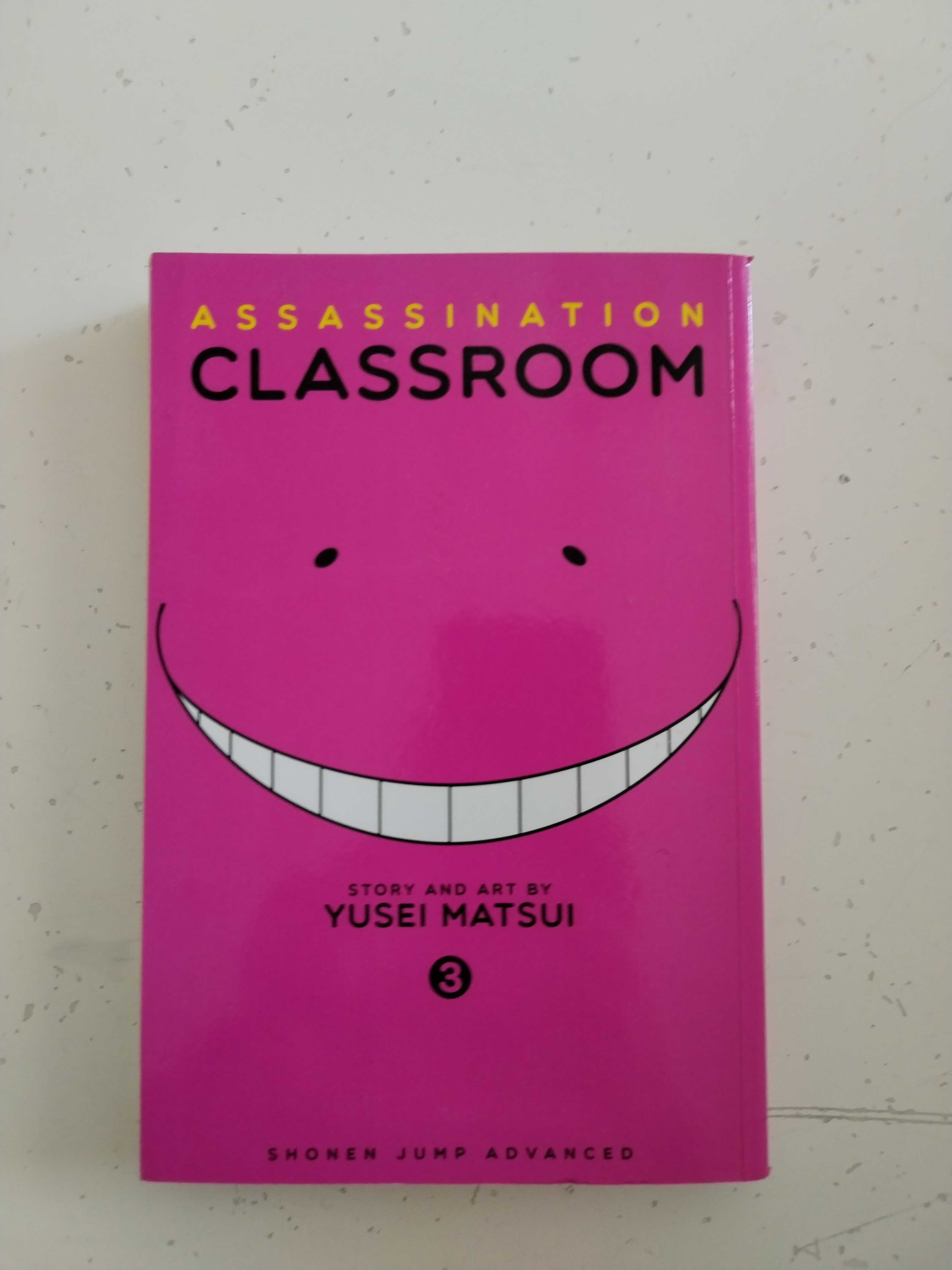 Livro assassination.Classroom - versão inglesa