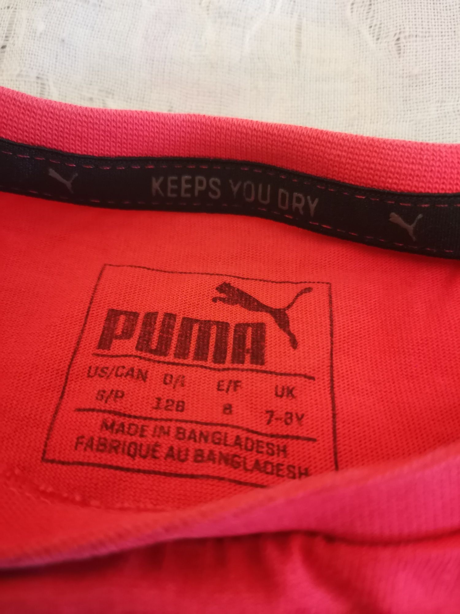 Дитяча фірмова футболка Puma на хлопчика 7-8 років в чудовому стані