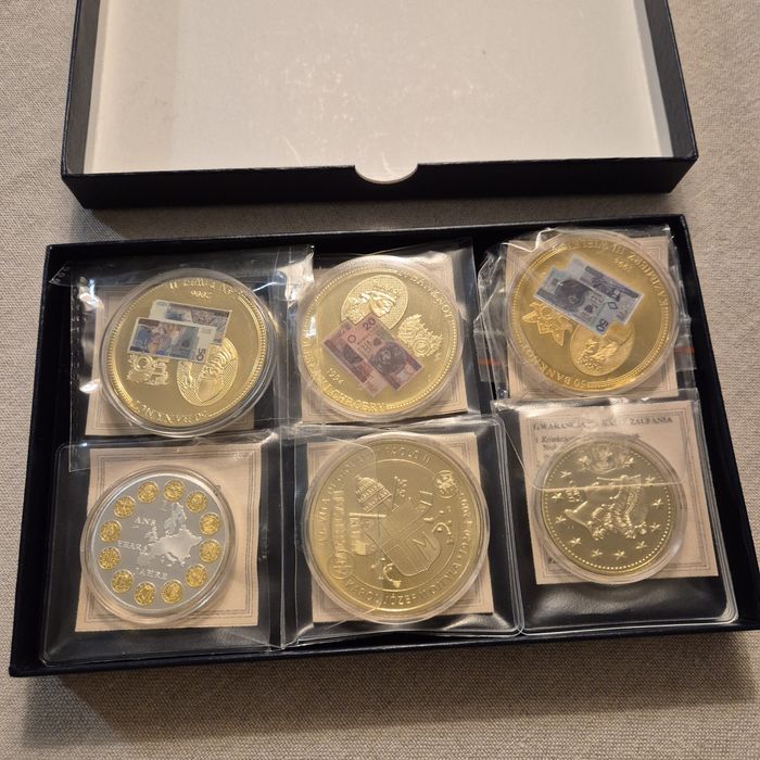 Zestaw 6 numizmatyków