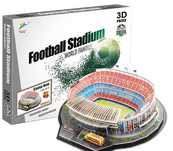 Stadion piłkarski 3D Puzzle, Model boiska piłkarskiego Barcelona