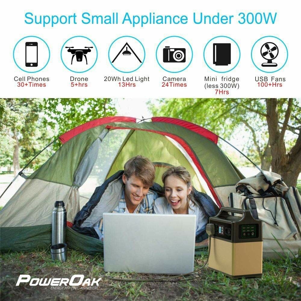 Портативная зарядная станция POWEROAK EB40 400Wh