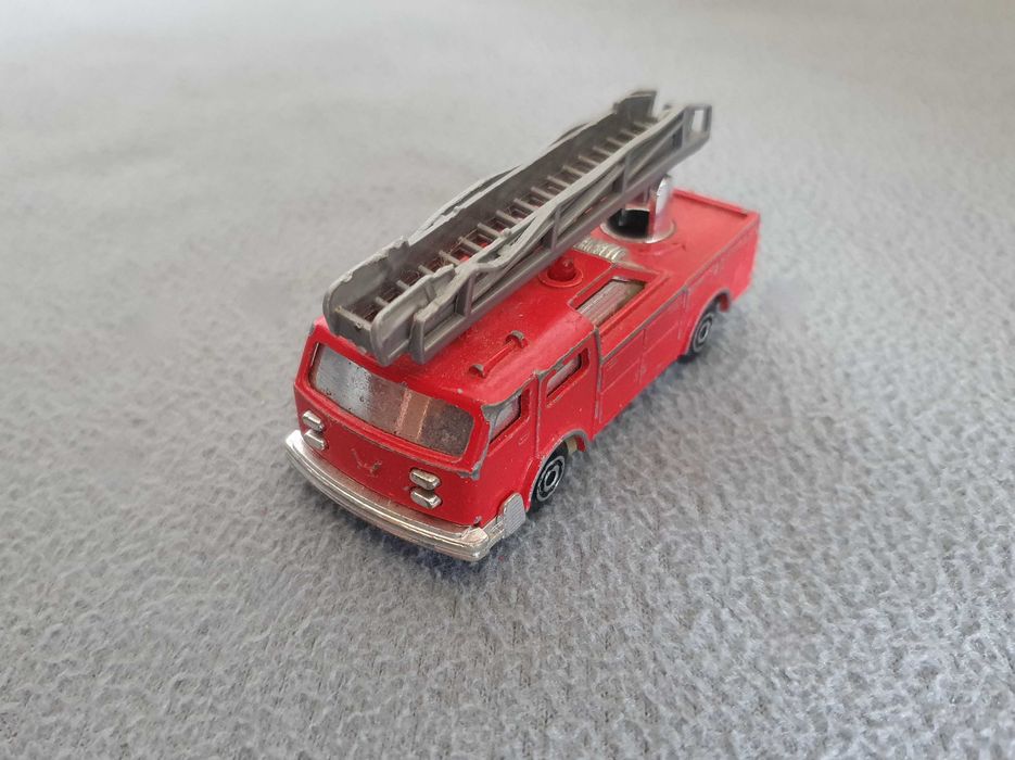 Majorette - Sonic Flashers, Carrinho de Bombeiros - France, Anos 80/90