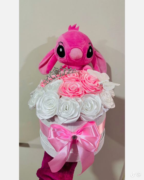 Caixa de rosas eternas ANGEL