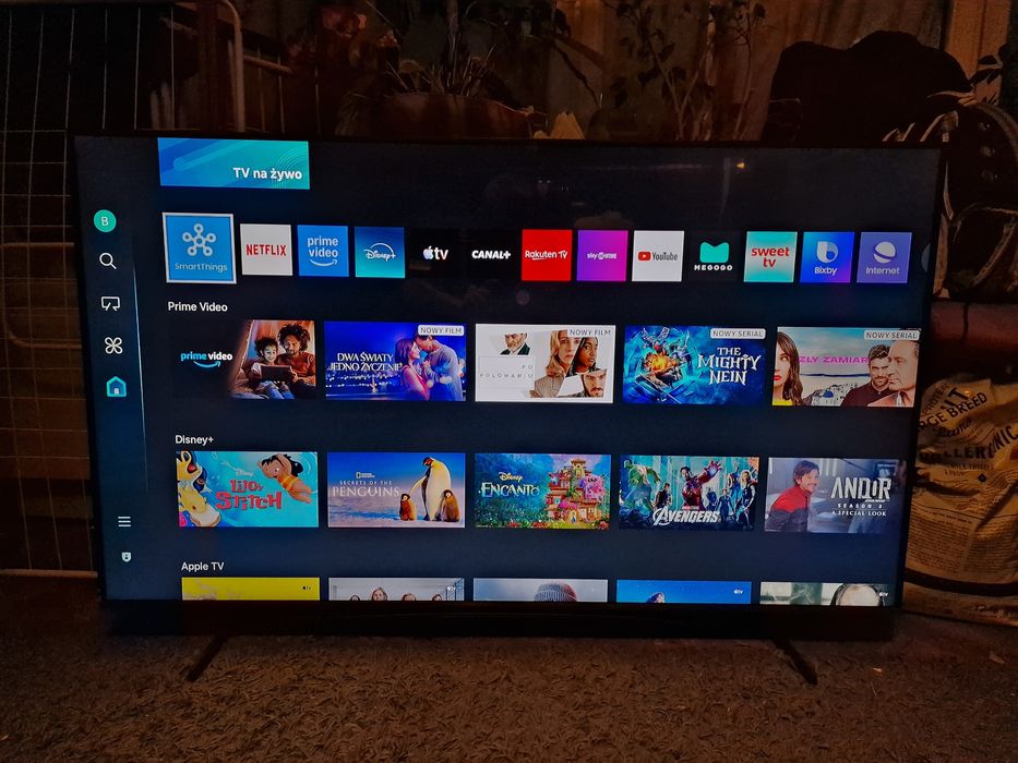 GWARANCJA 21 msc | TV Samsung 55" QLED 4K SMART WiFi telewizor UHD HDR