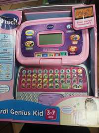 Vtech różowy zabawkowy laptop edukacyjny