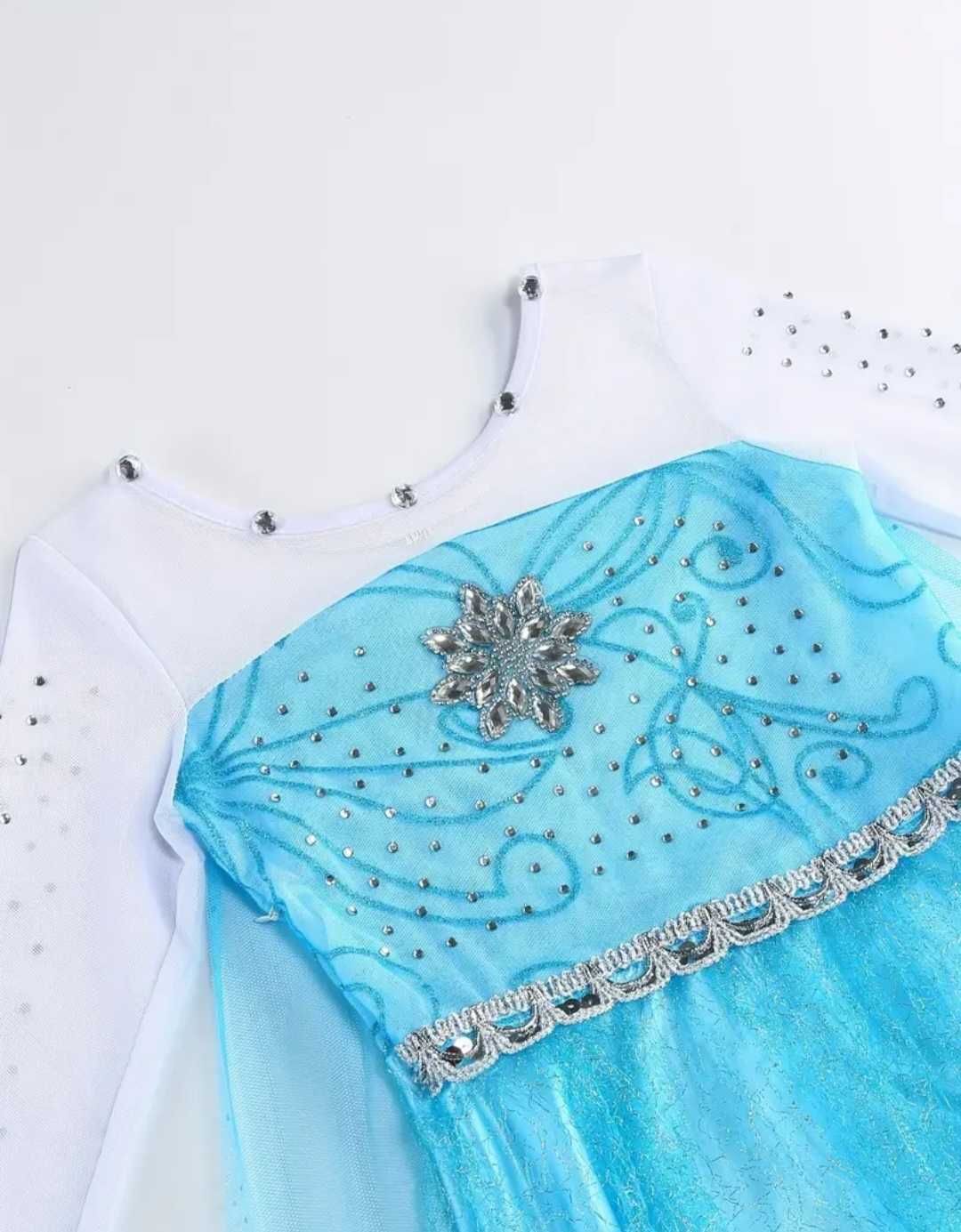 Nowy kostium Elsa Elza, r. 98 przebranie strój