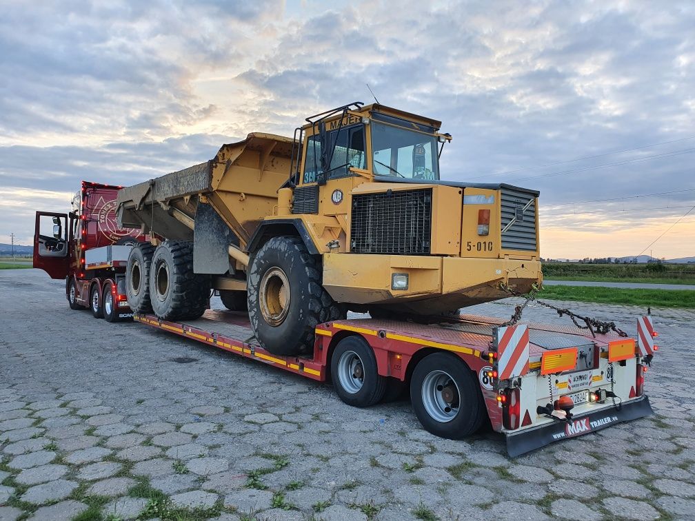 Transport kombajnów sieczkarni opryskiwaczy maszyn domków gabarytów