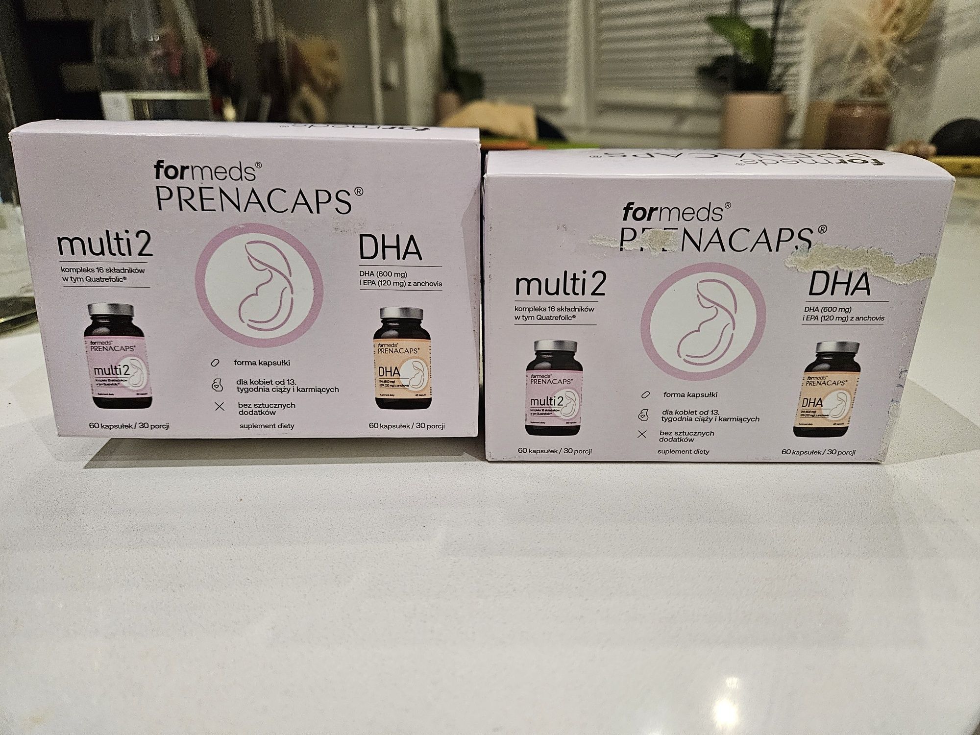 Prenacaps ForMeds zestaw Multi2 + DHA