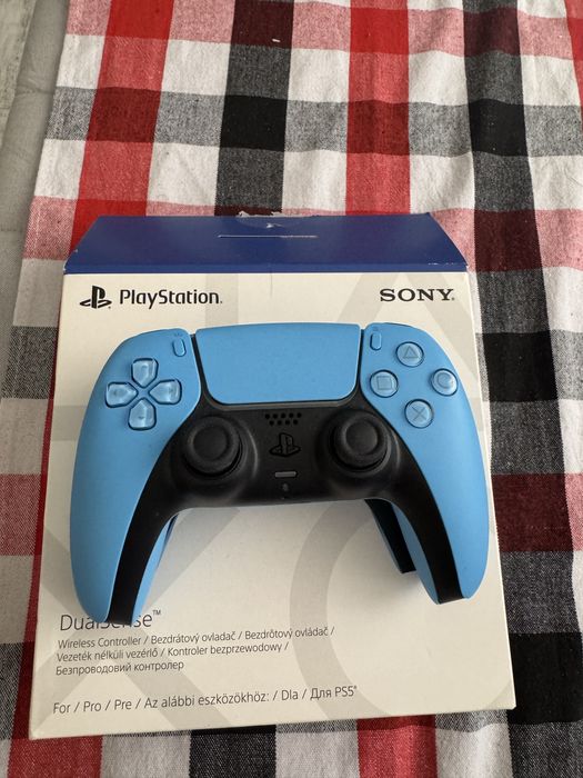 Kontroler ps5 niebieski