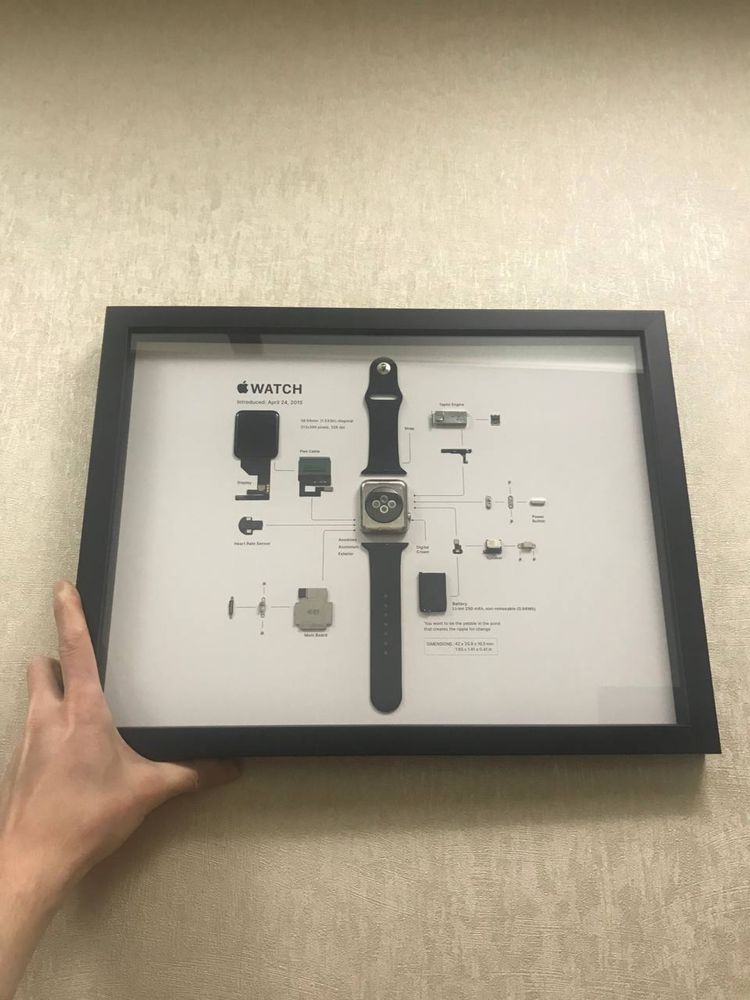 Картины из iPhone/Apple Watch (от Арт-студии).