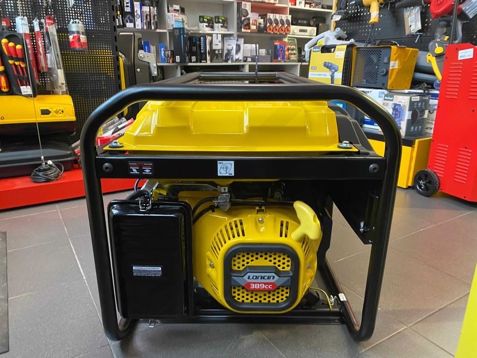 Agregat Prądotwórczy 1F 5kW / 4kW Benzyna EM-AUDIO Tomaszów Lub